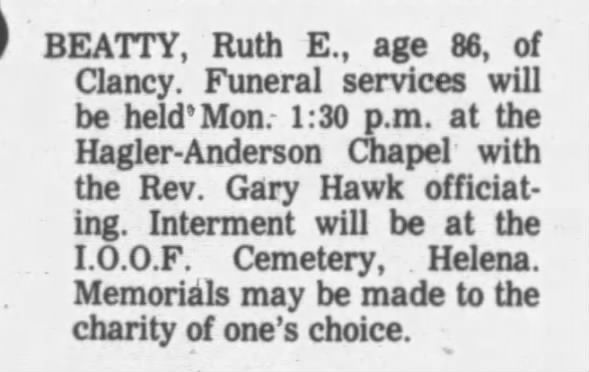 Clipping from The Independent-Record